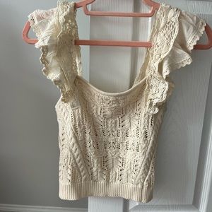 Anthropologie Crochet Top